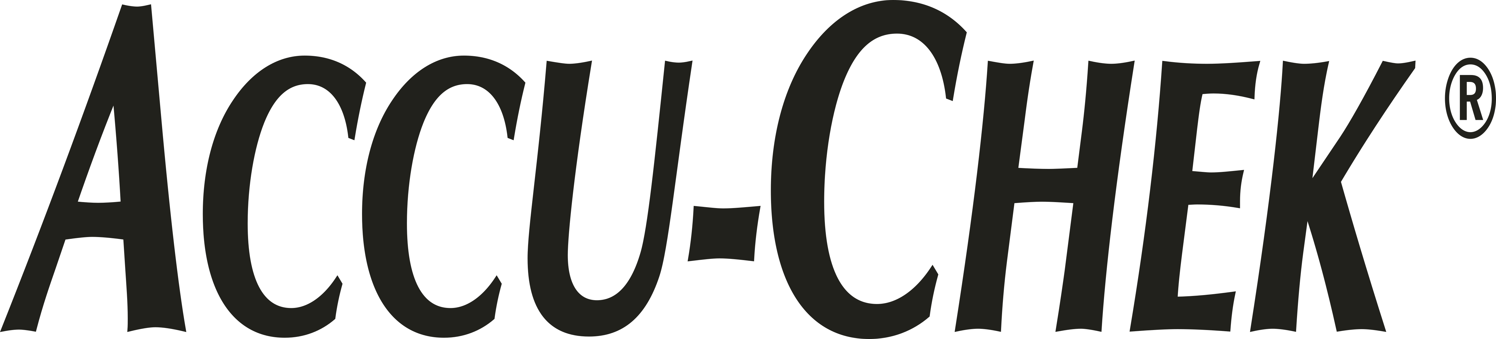 Logo de la marque accu-chek disponible en pharmacie