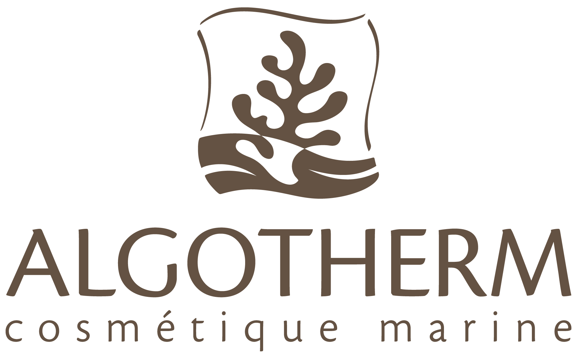 Logo de la marque algotherm disponible en pharmacie