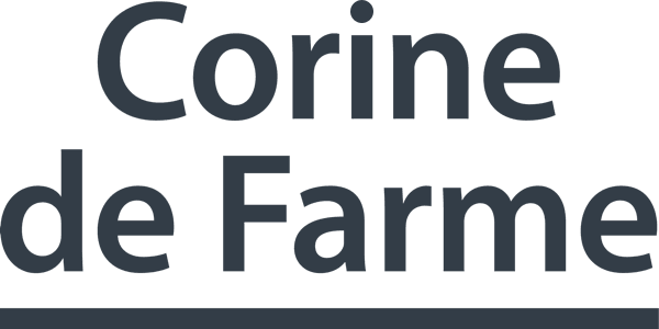 Logo de la marque corine de farme disponible en pharmacie