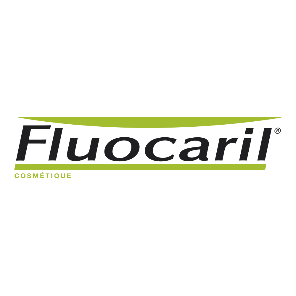 Logo de la marque fluocaril disponible en pharmacie