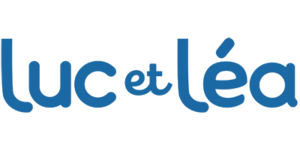 Logo de la marque luc et léa disponible en pharmacie