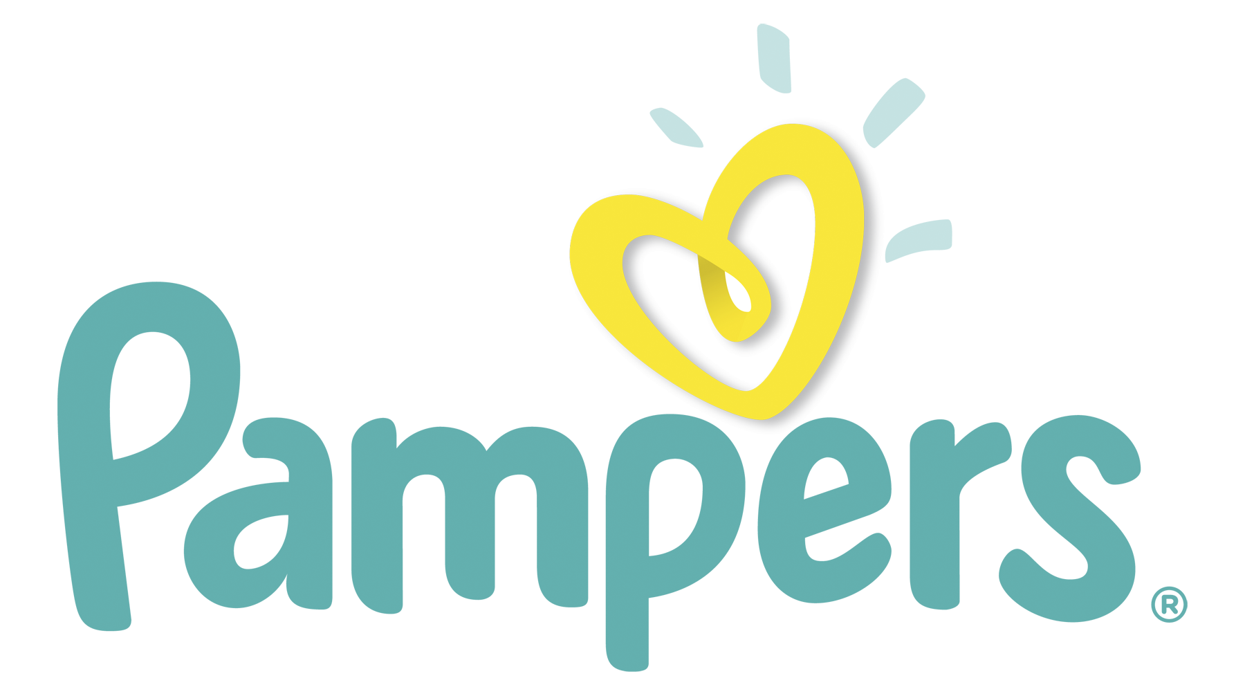 Logo de la marque pampers disponible en pharmacie
