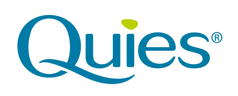 Logo de la marque quies disponible en pharmacie