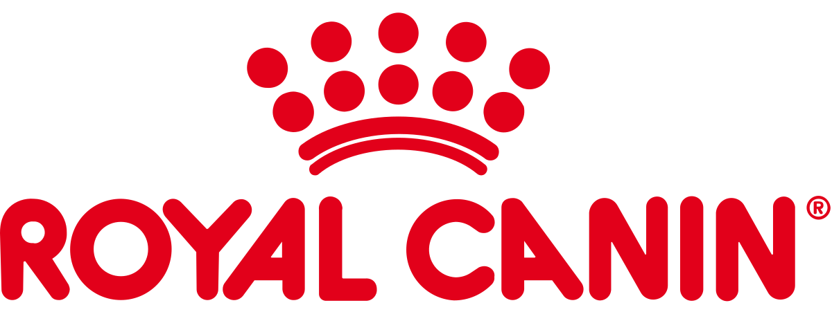 Logo de la marque royal canin disponible en pharmacie