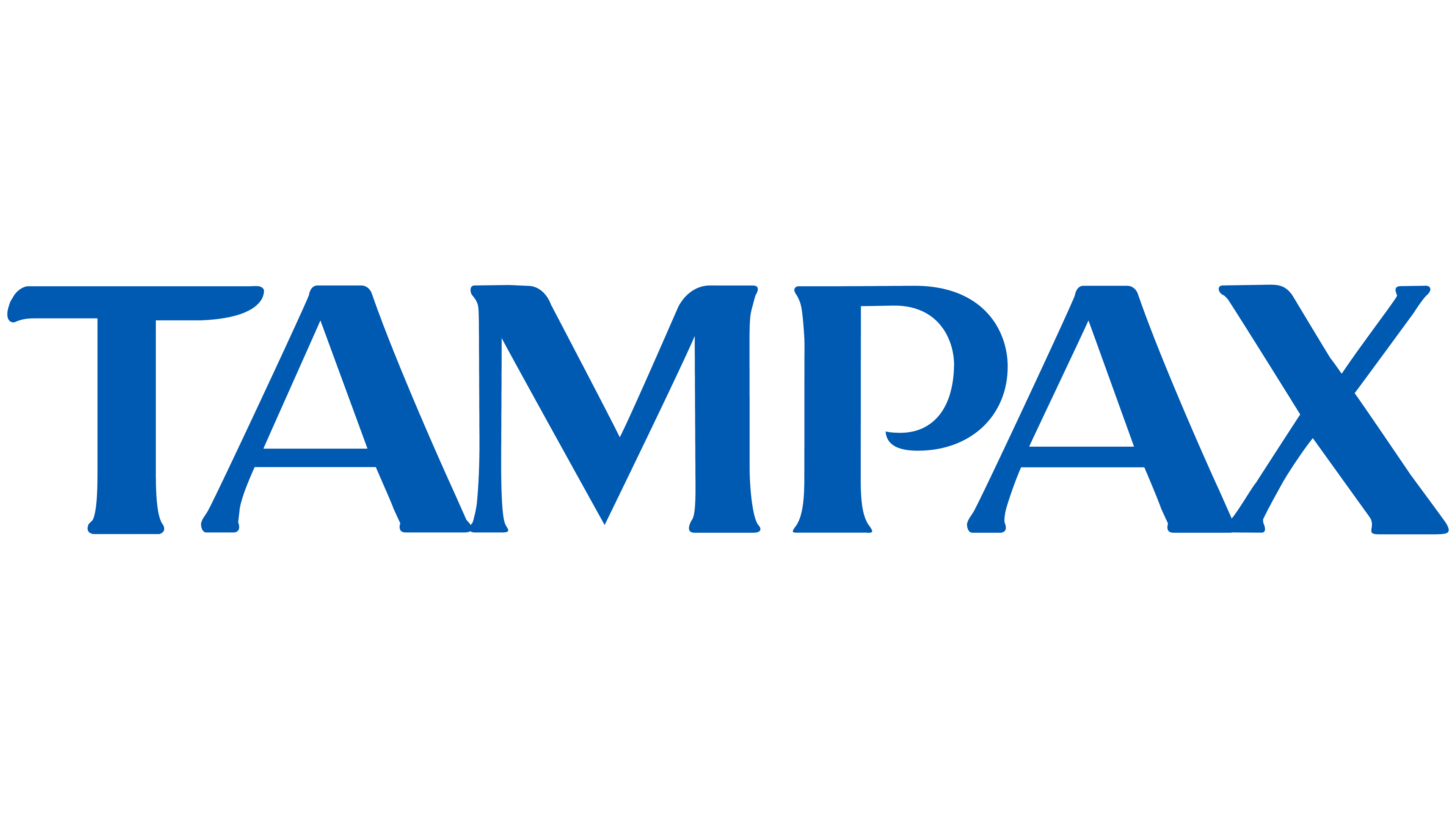 Logo de la marque tampax disponible en pharmacie