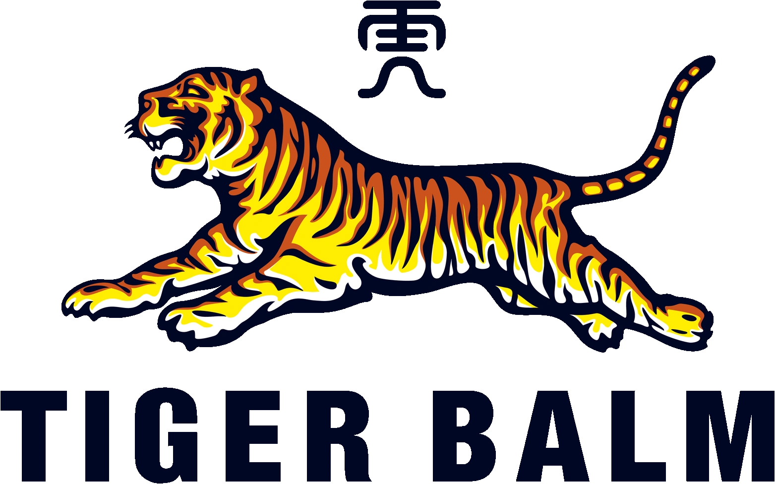 Logo de la marque tiger balm disponible en pharmacie