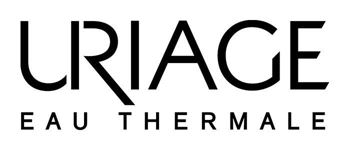 Logo de la marque uriage disponible en pharmacie
