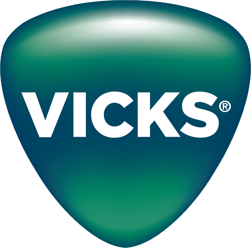 Logo de la marque vicks disponible en pharmacie