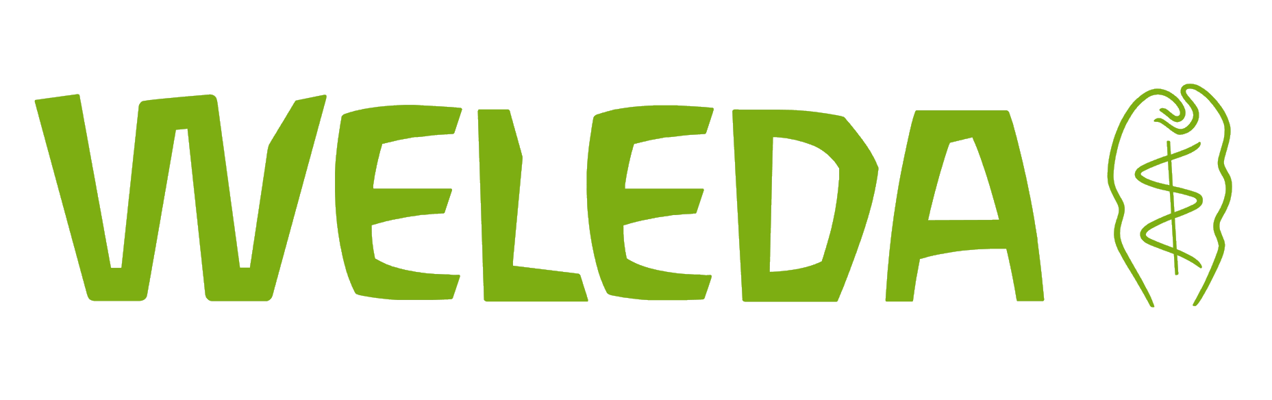 Logo de la marque weleda disponible en pharmacie